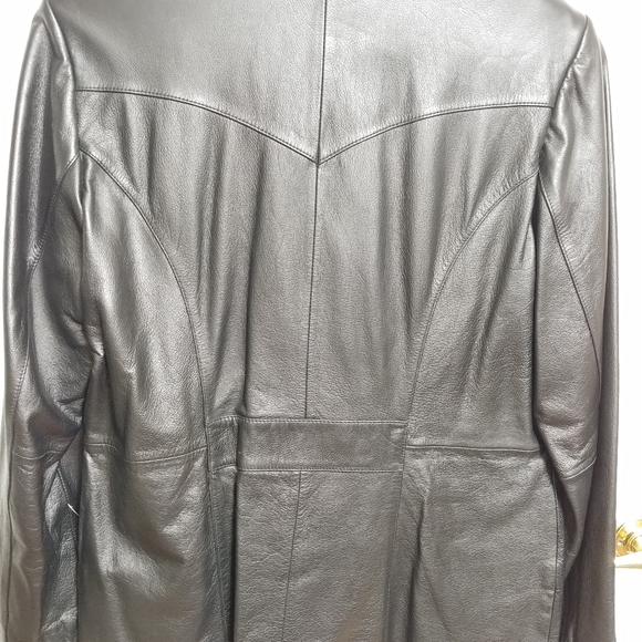 Wilson's black leather Jacket New with tags - Picture 6 of 9